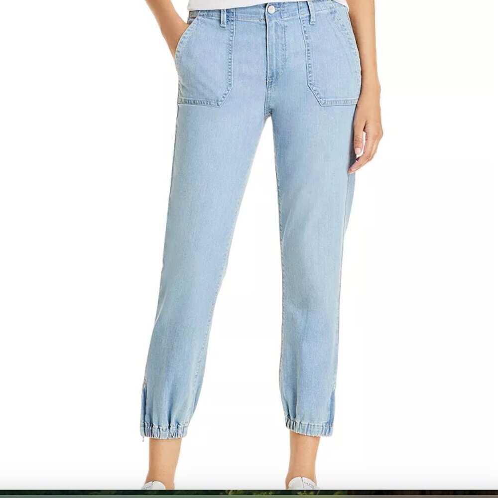Paige Mayslie Joggers Light Wash